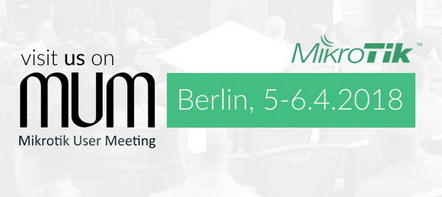 MikroTik User Meeting 2018 Berlin (Germany)