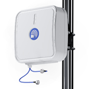 triple band PTP/client antenna
